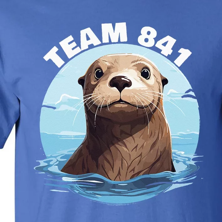 841 Surfing Otter 841 Otter Team 841 California Otter 841 Tall T-Shirt