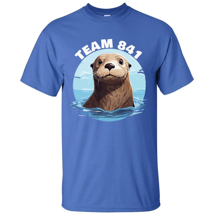 841 Surfing Otter 841 Otter Team 841 California Otter 841 Tall T-Shirt