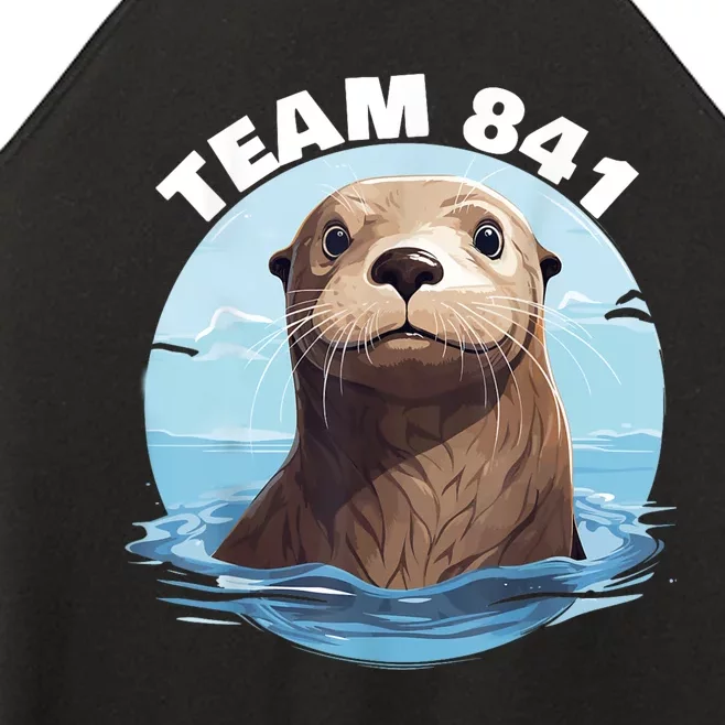 841 Surfing Otter 841 Otter Team 841 California Otter 841 Women’s Perfect Tri Rocker Tank