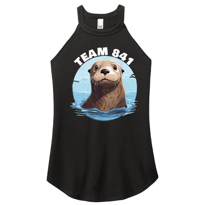 841 Surfing Otter 841 Otter Team 841 California Otter 841 Women’s Perfect Tri Rocker Tank