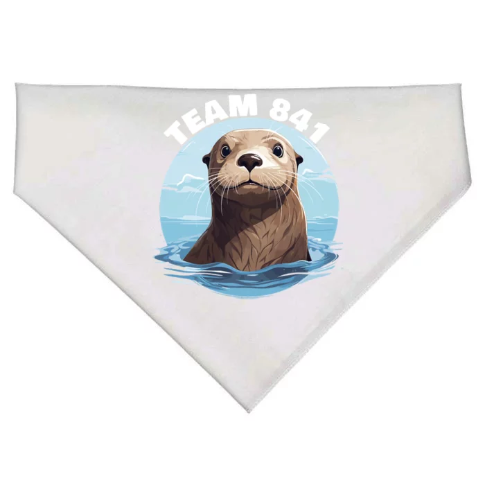 841 Surfing Otter 841 Otter Team 841 California Otter 841 USA-Made Doggie Bandana