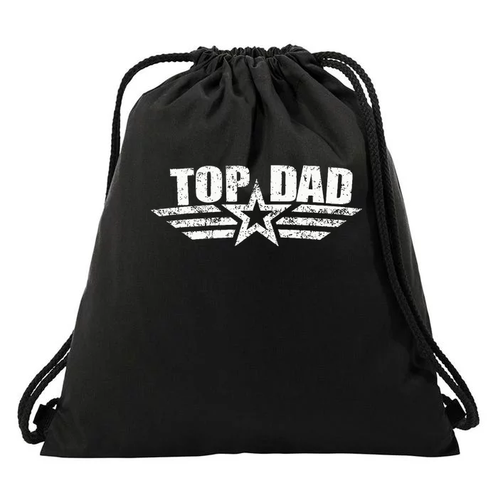 80s Top Dad Fathers Day Gift from Daughter Son Wife Drawstring Bag