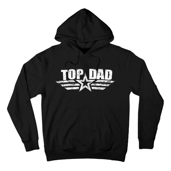 80s Top Dad Fathers Day Gift from Daughter Son Wife Tall Hoodie