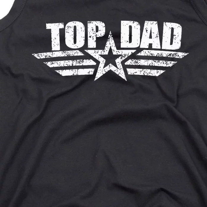 80s Top Dad Fathers Day Gift from Daughter Son Wife Tank Top