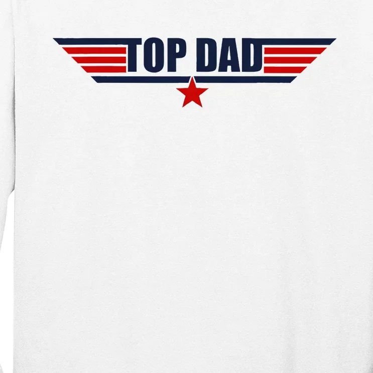 80s Top Dad Fathers Day Gift From Daughter Son Wife Long Sleeve Shirt