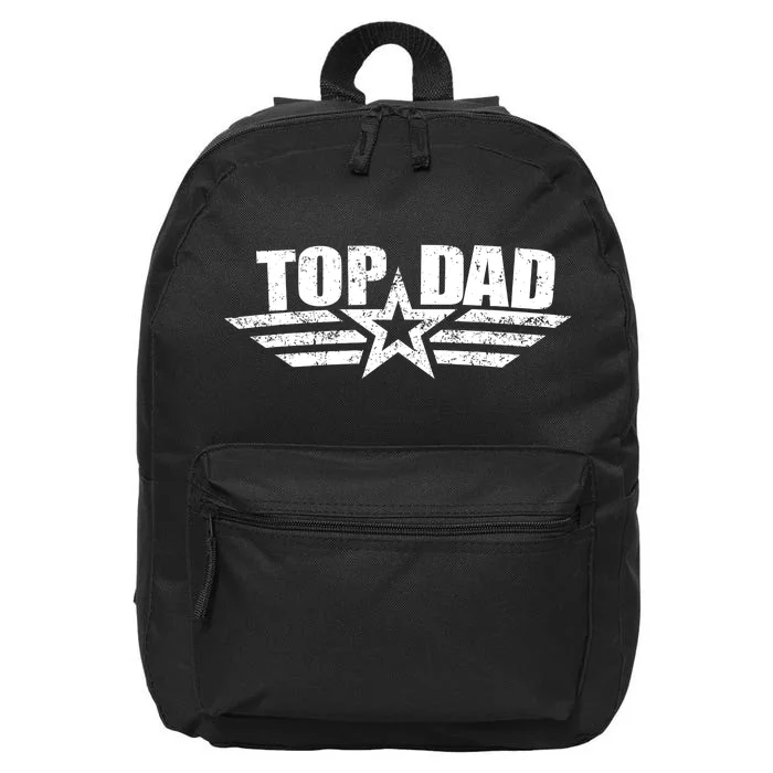 80s Top Dad Fathers Day Gift From Daughter Son Kids Wife 16 in Basic Backpack