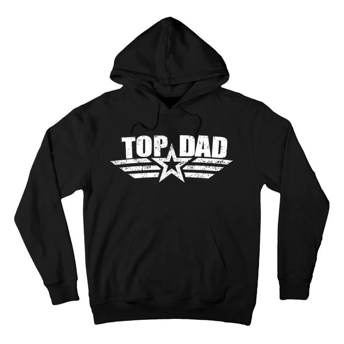 80s Top Dad Fathers Day Gift From Daughter Son Kids Wife Tall Hoodie