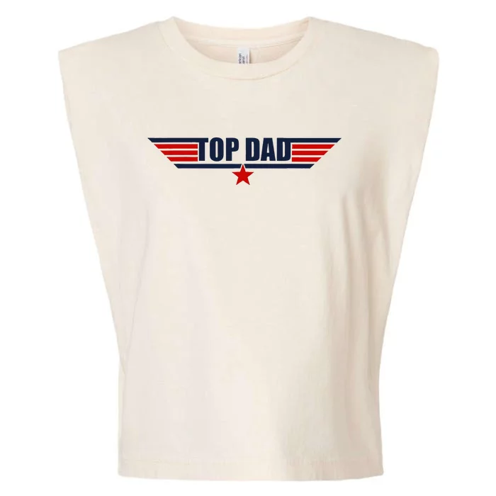 80s Top Dad Fathers Day Gift From Daughter Son Garment-Dyed Women's Muscle Tee