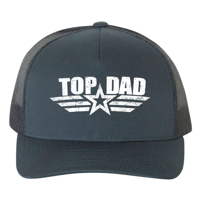 80s Top Dad Fathers Day Gift From Daughter Son Kids Wife Yupoong Adult 5-Panel Trucker Hat