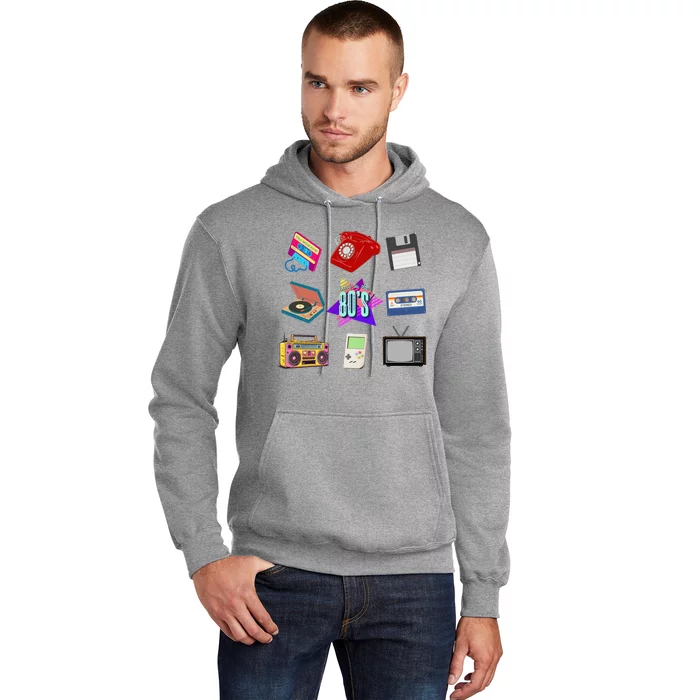 80s Throwback Retro Vintage Funny Party Cassette Tapes Hoodie