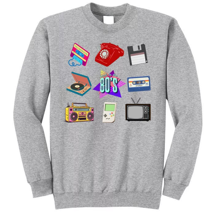 80s Throwback Retro Vintage Funny Party Cassette Tapes Sweatshirt