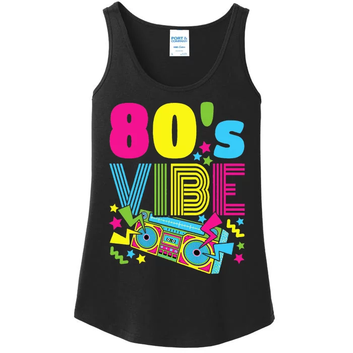 80s Vibe 1980s Fashion 80s Theme Outfit Eighties 80s Costume Ladies Essential Tank