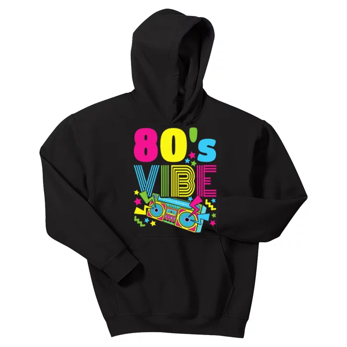 80s Vibe 1980s Fashion 80s Theme Outfit Eighties 80s Costume Kids Hoodie