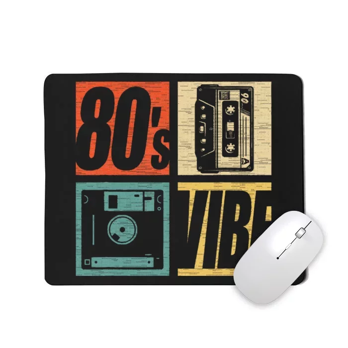 80s Vibe 1980s Fashion Theme Party Outfit Eighties Costume Mousepad