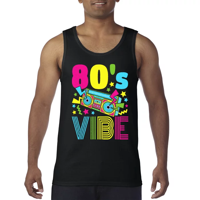 80s Vibe 1980s Fashion 80s Theme Outfit Eighties 80s Costume Tank Top