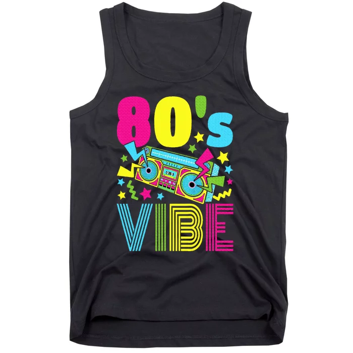 80s Vibe 1980s Fashion 80s Theme Outfit Eighties 80s Costume Tank Top