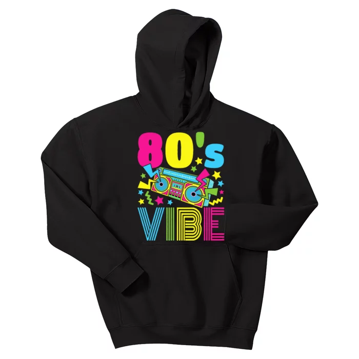 80s Vibe 1980s Fashion 80s Theme Eighties 80s Costume Kids Hoodie