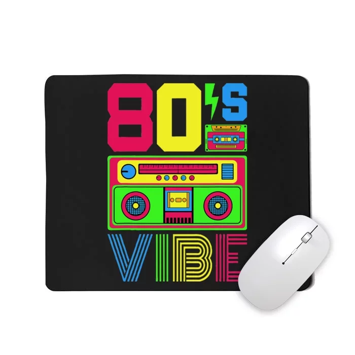 80s Vibe 1980s Fashion Theme Party Outfit Eighties Costume Mousepad