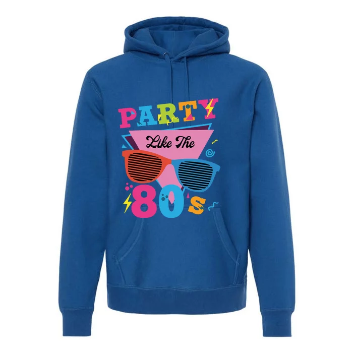 80s Vintage Birthday Gift 80s Lover Premium Hoodie