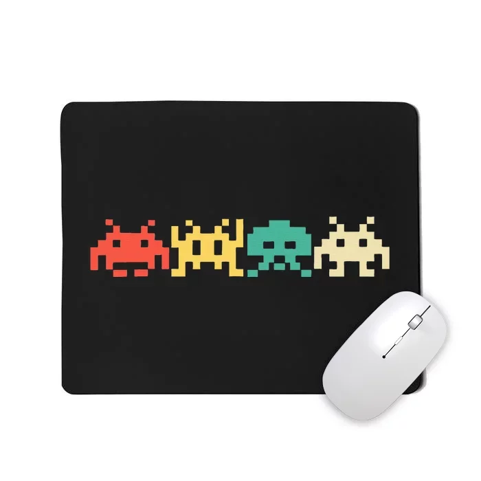 80s Video Game Vintage Retro Arcade Mousepad