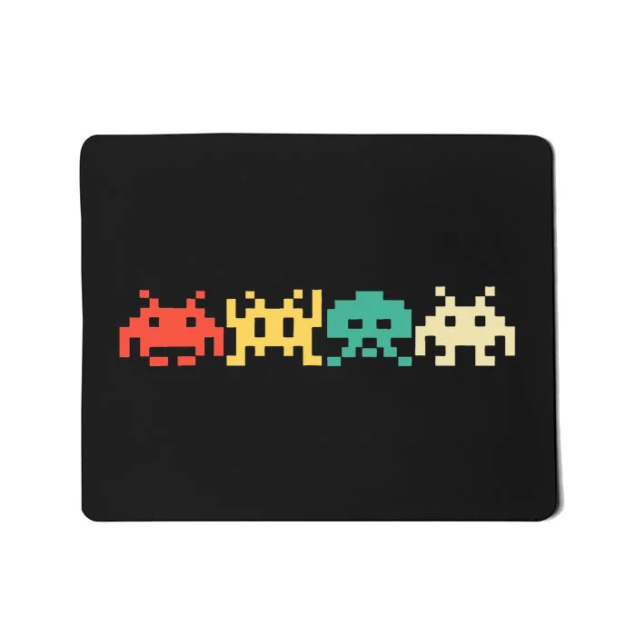 80s Video Game Vintage Retro Arcade Mousepad