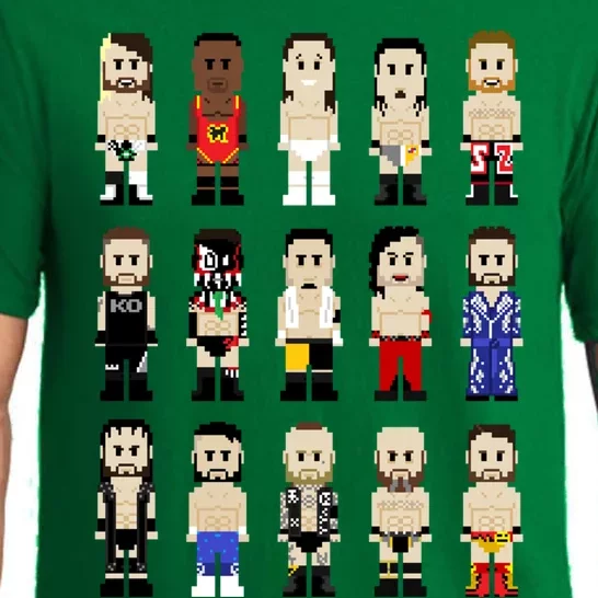 8bit Wrestling Next Champions Pajama Set