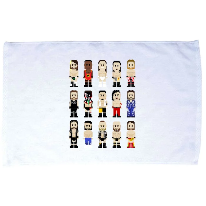 8bit Wrestling Next Champions Microfiber Hand Towel