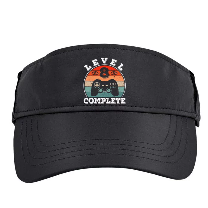 8 Years Marriage Anniversary 8 Year Married Level 8 Complete Adult Drive Performance Visor