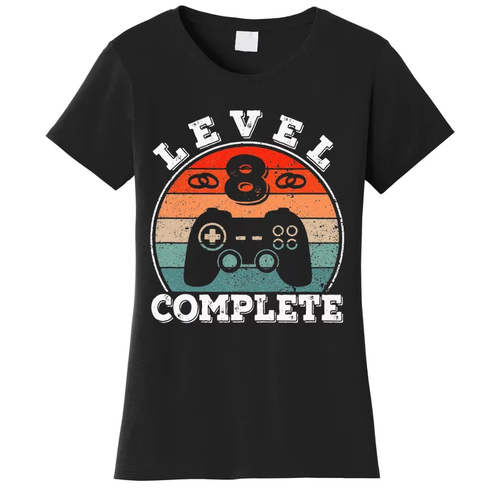 8 Years Marriage Anniversary 8 Year Married Level 8 Complete Women's T-Shirt