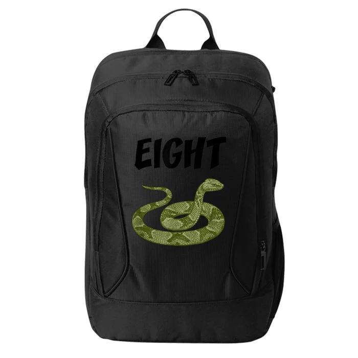 8 Year Old Snake Reptile Birthday Party 8th Birthday City Backpack