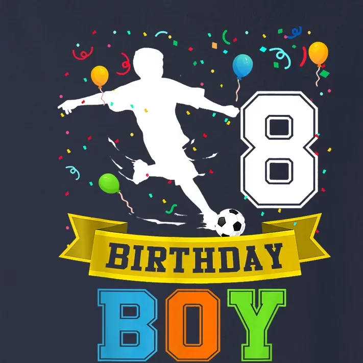 8 Year Old Birthday Soccer 8th Birthday Teens Toddler Long Sleeve Shirt