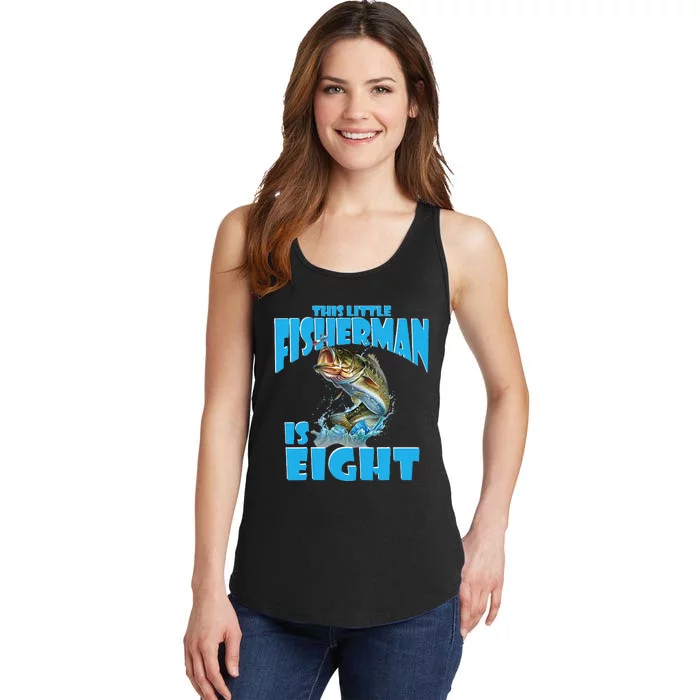 8 Year Old Fishing Outfit For Fishing Birthday Party Ladies Essential Tank