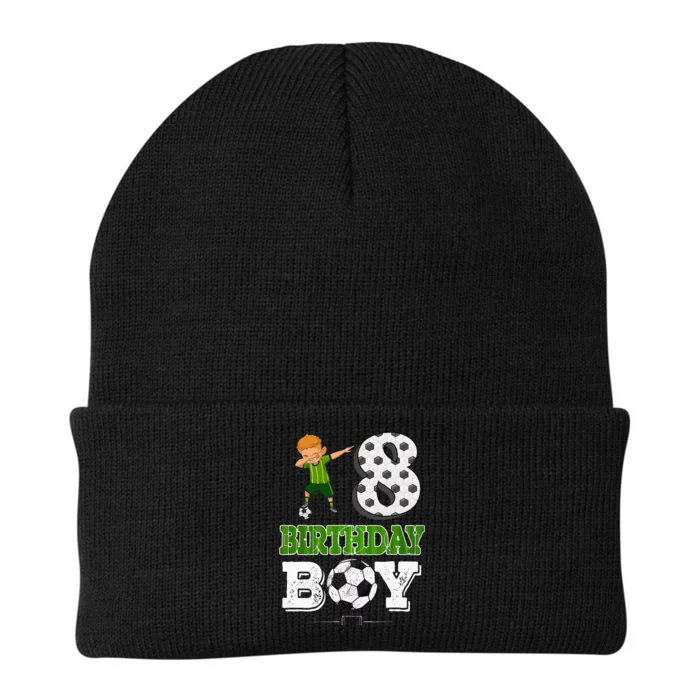 8 Year Old Gift Dabbing Boy Soccer Player 8th Birthday Boy Knit Cap Winter Beanie