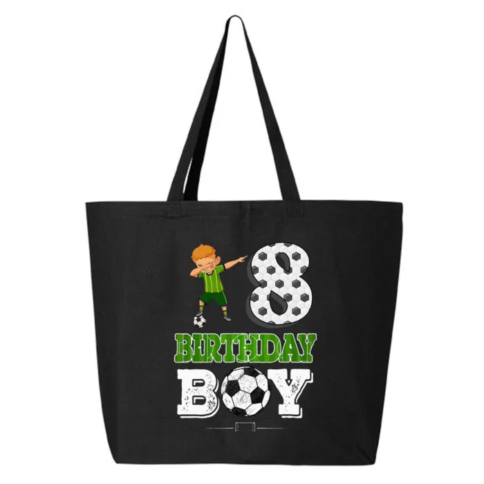 8 Year Old Gift Dabbing Boy Soccer Player 8th Birthday Boy 25L Jumbo Tote