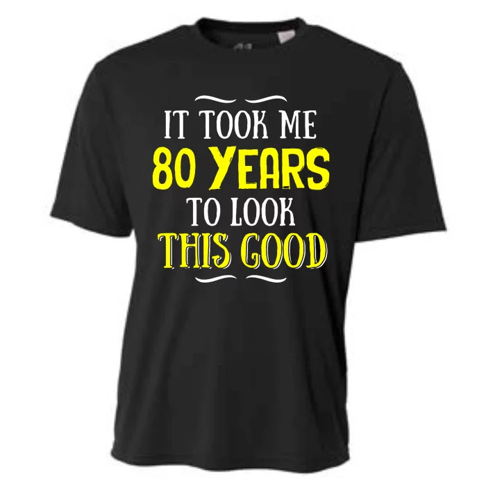 80 Years Old Birthday Cooling Performance Crew T-Shirt