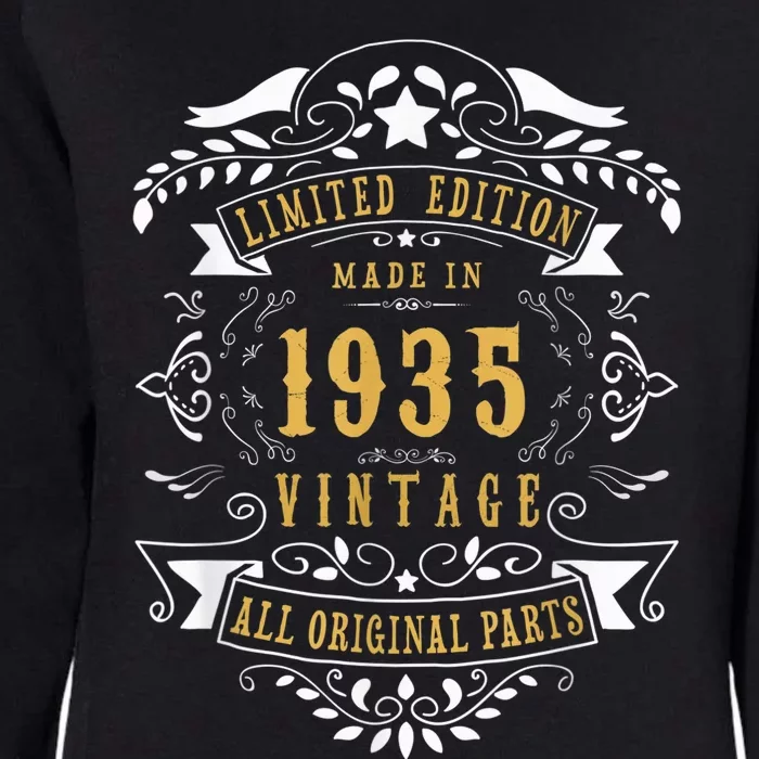 88 Years Old 88th Birthday Present Made Born in 1935  Wo Idea Womens California Wash Sweatshirt