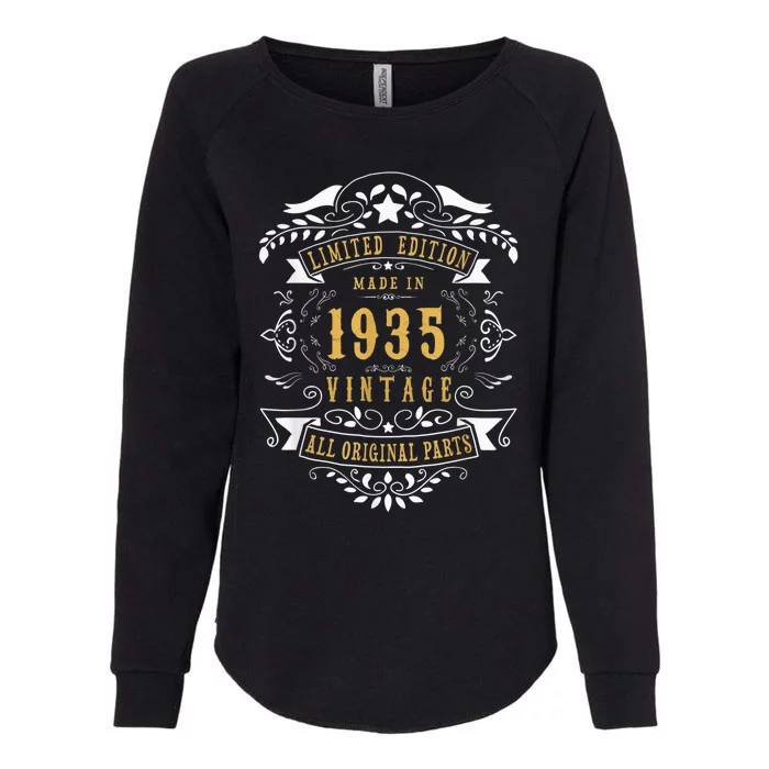 88 Years Old 88th Birthday Present Made Born in 1935  Wo Idea Womens California Wash Sweatshirt