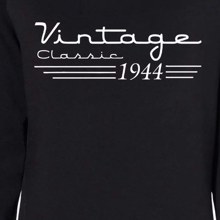 80 Year Old Gifts 1944 80th Birthday Womens California Wash Sweatshirt