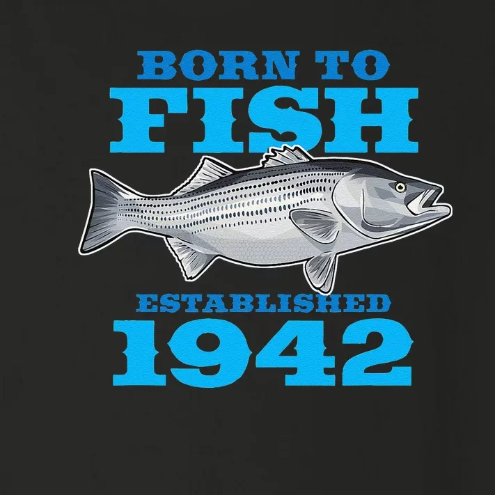 81 Year Old Fishing Fisherman 1942 81st Birthday Gift Toddler Long Sleeve Shirt