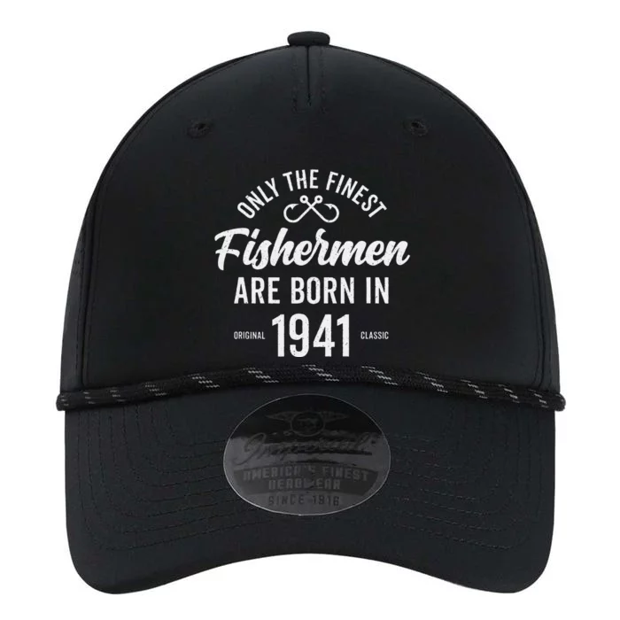 82 Year Old Fisherman Fishing 1941 82nd Birthday Gift Performance The Dyno Cap