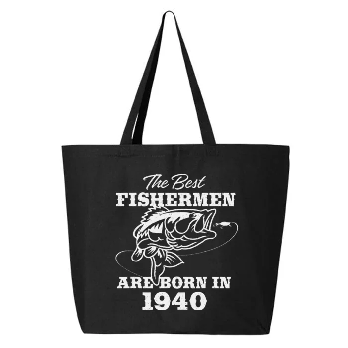 83 Year Old Fisherman Fishing 1940 83rd Birthday Gift 25L Jumbo Tote