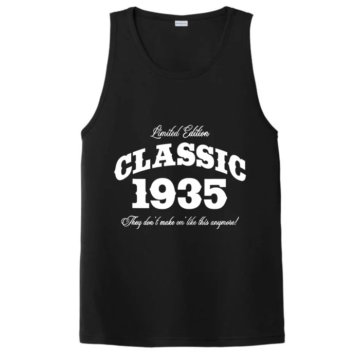 88 Year Old: Vintage Classic Car 1935 88th Birthday Performance Tank