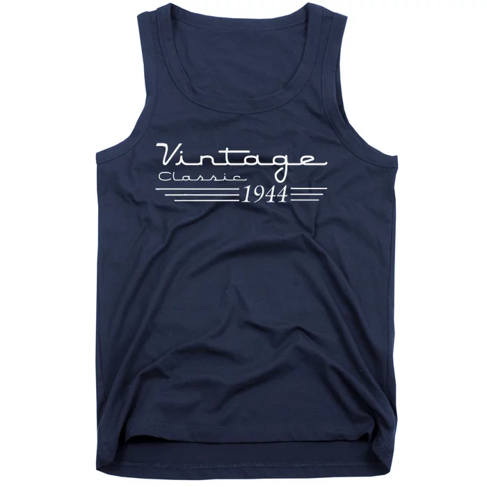 80 Year Old Gifts Vintage 1944 80th 80th Birthday Tank Top