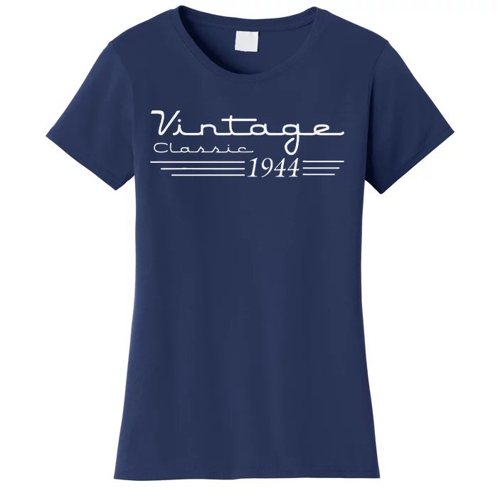 80 Year Old Gifts Vintage 1944 80th 80th Birthday Women's T-Shirt