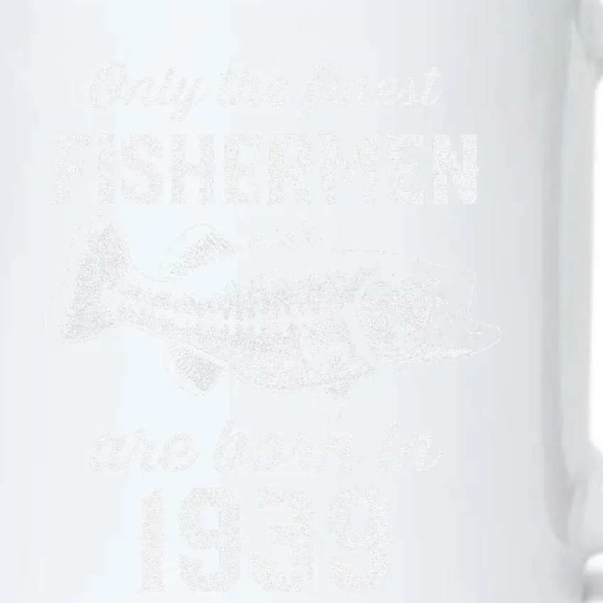 84 Year Old Fisherman Fishing 1939 84th Birthday Black Color Changing Mug