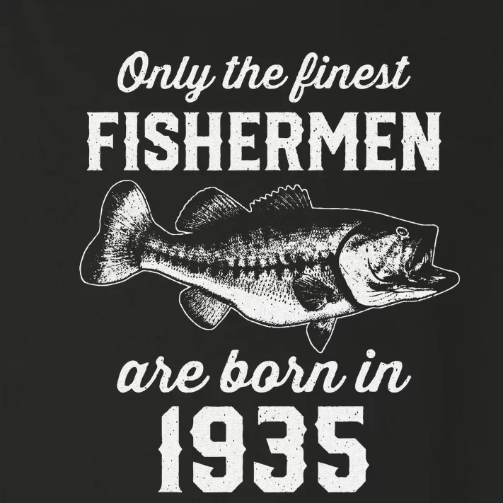 88 Year Old Fisherman Fishing 1935 88th Birthday Toddler Long Sleeve Shirt