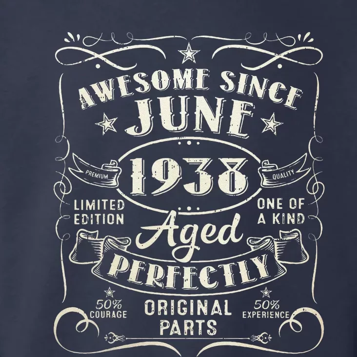 85 Year Old Awesome Since June 1938 85th Birthday Toddler Hoodie