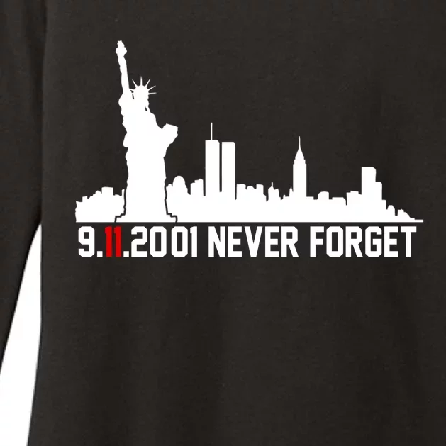 9-11-2001 Never Forget September 11th Womens CVC Long Sleeve Shirt