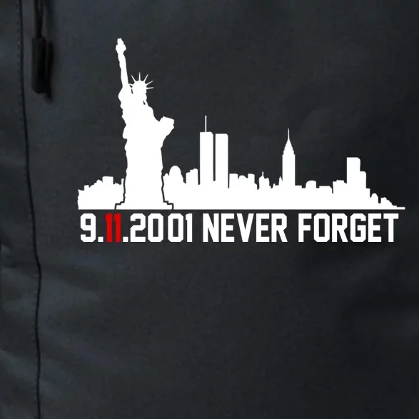 9-11-2001 Never Forget September 11th Daily Commute Backpack