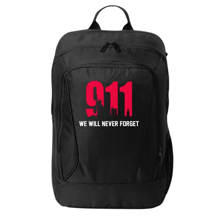 9-11 We Will Never Forget City Backpack